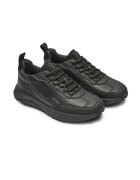 Hugo Sneakers Kane_Runn cu adaos de piele