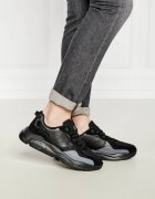Hugo Sneakers leon cu adaos de piele