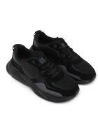 Hugo Sneakers leon cu adaos de piele