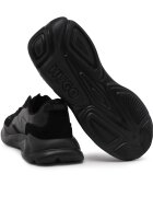 Hugo Sneakers leon cu adaos de piele