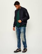 Iceberg De lână geacă bomber | regular fit cu adaos de mătase