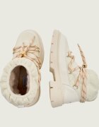 Inuikii Bocanci Biker Puffer cu adaos de piele