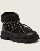 Inuikii Bocanci Biker Puffer | piele | lână