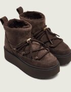 Inuikii Bocanci Classic Low Platform | piele întoarsă