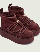 Inuikii Bocanci CLASSIC LOW PLATFORM | piele întoarsă