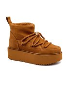 Inuikii Bocanci Classic Low Platform | piele întoarsă