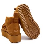 Inuikii Bocanci Classic Low Platform | piele întoarsă