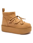 Inuikii Bocanci Classic Low Platform | piele întoarsă