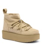 Inuikii Bocanci Classic Low Platform | piele întoarsă