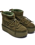 Inuikii Bocanci Classic Low Platform | piele întoarsă