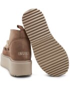 Inuikii Bocanci Classic Low Platform | piele întoarsă | lână