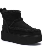 Inuikii Bocanci Classic Low | x Coccinelle | shearling | zamsz | lână