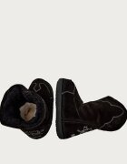 Inuikii Bocanci COWBOY EMBROIDERY | piele întoarsă