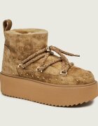 Inuikii Bocanci Croco Platform | piele întoarsă