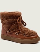 Inuikii Bocanci Curly | piele | shearling | wełna