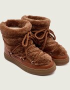Inuikii Bocanci Curly | piele | shearling | wełna