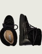 Inuikii Bocanci Curly | piele | shearling | wełna