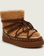 Inuikii Bocanci Curly Rock | shearling | skóra | lână