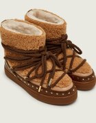Inuikii Bocanci Curly Rock | shearling | skóra | lână