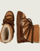 Inuikii Bocanci Curly Rock | shearling | skóra | lână