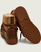 Inuikii Bocanci Curly Rock | shearling | skóra | lână