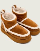 Inuikii Bocanci Micro | piele întoarsă | shearling