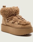 Inuikii Bocanci Teddy Platform | shearling | zamsz