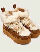 Inuikii Bocanci Teddy Platform | shearling | zamsz