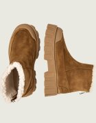 Inuikii Botine cu platformă Cortina Wool | shearling cu adaos de lână | piele întoarsă