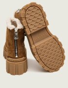 Inuikii Botine cu platformă Cortina Wool | shearling cu adaos de lână | piele întoarsă