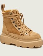 Inuikii Botine cu platformă MATILDA | shearling | piele întoarsă