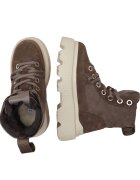 Inuikii Botine cu platformă Matilda | shearling | piele întoarsă | lână