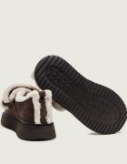 Inuikii Căptușite balerini Mary Jane | piele întoarsă | shearling