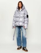 Inuikii Căptușite botine cu platformă Velcro Wedge | piele întoarsă | shearling cu adaos de lână