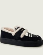 Inuikii Căptușite pantofi loafer Print | shearling | piele întoarsă
