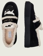 Inuikii Căptușite pantofi loafer Print | shearling | piele întoarsă