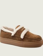 Inuikii Căptușite pantofi loafer | shealing | piele întoarsă (zamsz) | cu adaos de lână