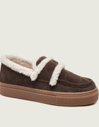 Inuikii Căptușite pantofi loafer | zamsz | shearling