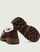 Inuikii Căptușite pantofi Mocabee Curly | shearling | piele întoarsă (zamsz) | cu adaos de lână