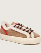 Inuikii Căptușite sneakers Lila Lace-Up | piele întoarsă | shearling cu adaos de lână
