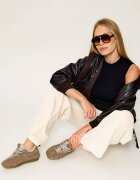 Inuikii Căptușite sneakers Maribella | shearling | piele întoarsă