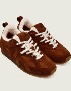 Inuikii Căptușite sneakers Maribella | shearling | piele întoarsă