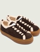 Inuikii Căptușite sneakers | shearling | piele întoarsă