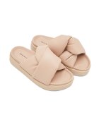 Inuikii De piele șlapi Soft Crossed