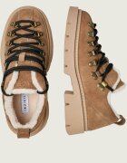 Inuikii Pantofi Echo Low | shearling | piele întoarsă (zamsz) | cu adaos de lână