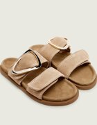 Inuikii Șlapi DREAMER BUCKLE | piele întoarsă