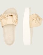 Inuikii Șlapi Fjord Flower Platform | piele întoarsă