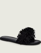 Inuikii Șlapi FRINGES FLOWER | piele întoarsă