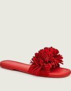Inuikii Șlapi FRINGES FLOWER | piele întoarsă