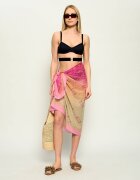 Inuikii Șlapi FRINGES FLOWER | piele întoarsă